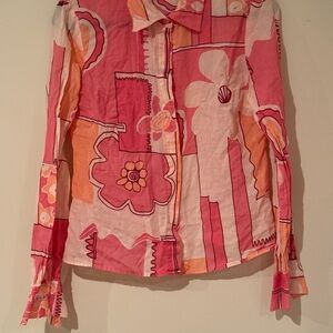 Vintage Artwork blouse L